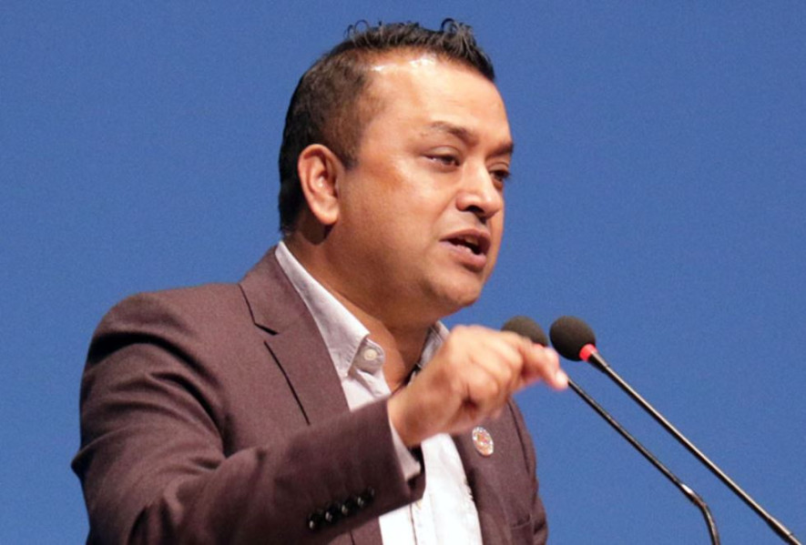 हामीजस्ता मन्त्री  र   ठूला दलका अध्यक्ष भएकाहरूको सम्पत्ति छानबिन गरौं- गगन थापा